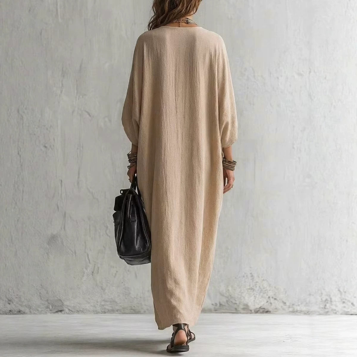 Women Boho Embroidered Kaftan  - đánh giá và giá Kaftan Women Boho