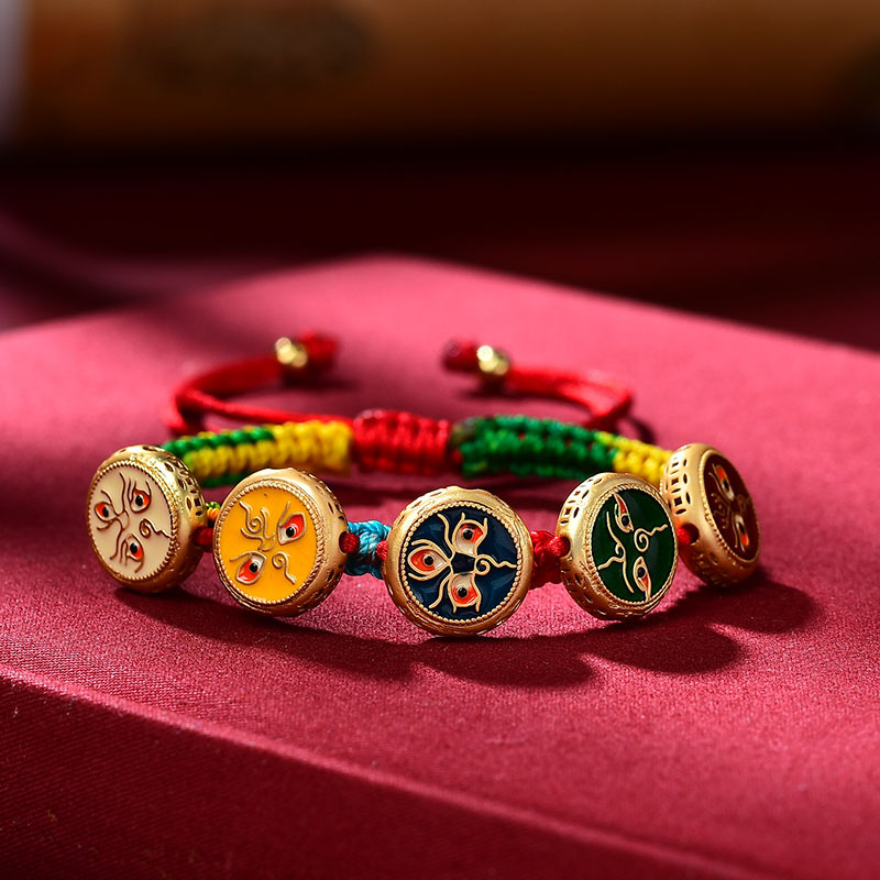 Tibetan Bracelet Hand Woven Ro - đánh giá và giá Ethnic Fashion Way
