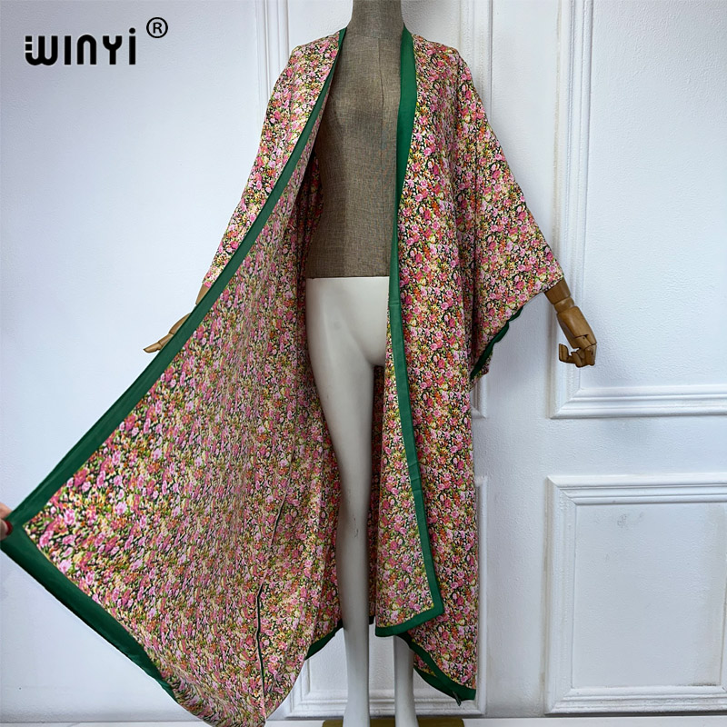 WINYI Kimono Summer sexy print - đánh giá và giá Kaftan Women Boho