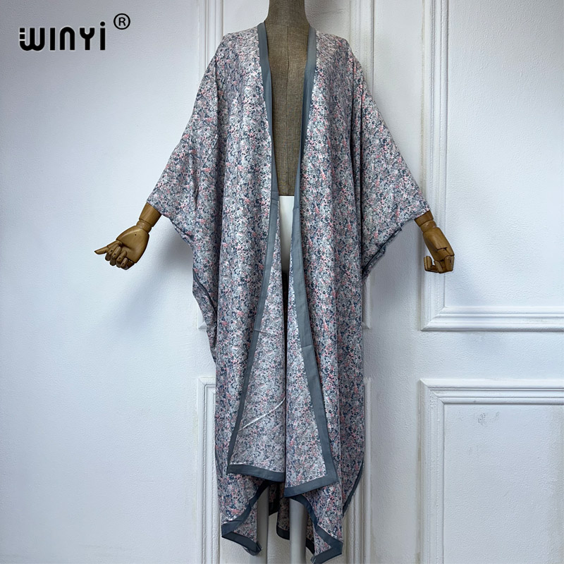 WINYI Kimono Summer sexy print - đánh giá và giá Kaftan Women Boho