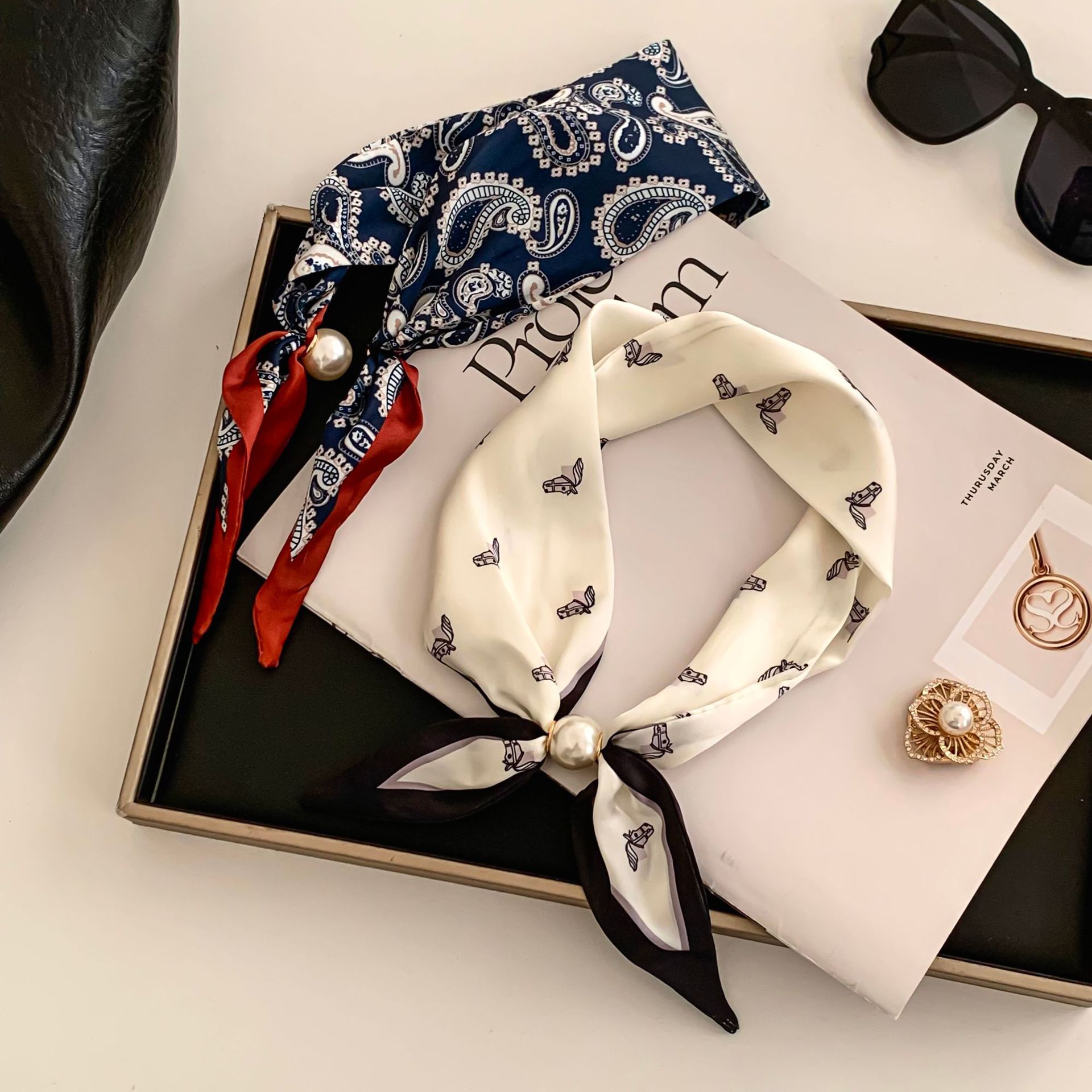 Cashew Flower Silk Scarf Effor - đánh giá và giá Ethnic Fashion Collection