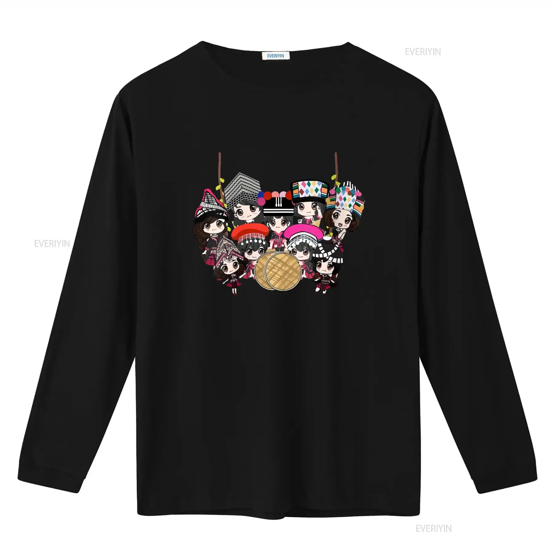 9 Hmong Girls Cartoon Print T  - đánh giá và giá Ethnic Wear Men'S Fashion