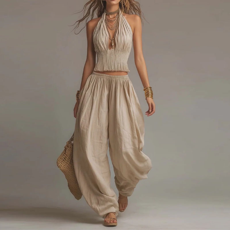 2026 New Boho Chic Two Piece S - đánh giá và giá Ethnic Fashion Collection