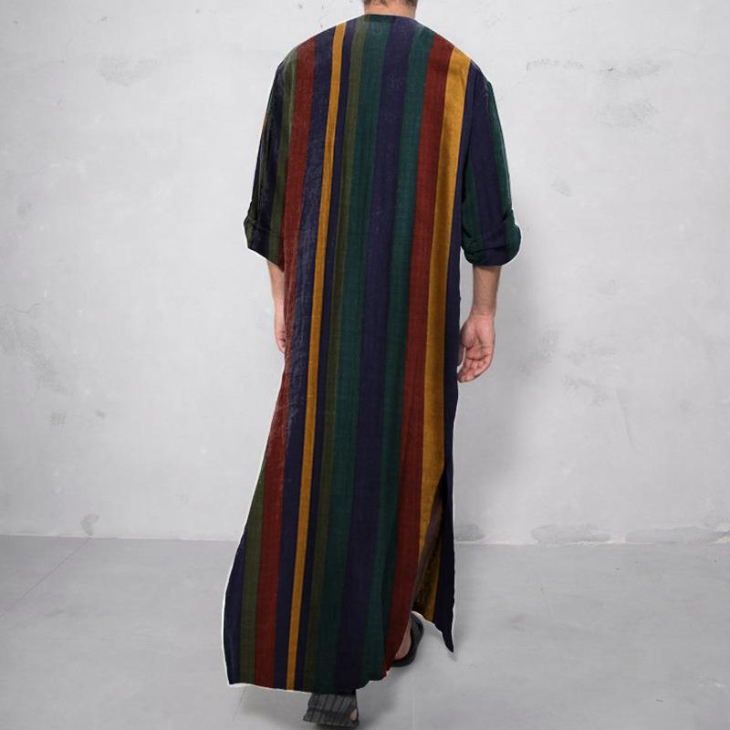 Printed Long Mens Shirt with a - đánh giá và giá Ethnic Wear Men'S Fashion