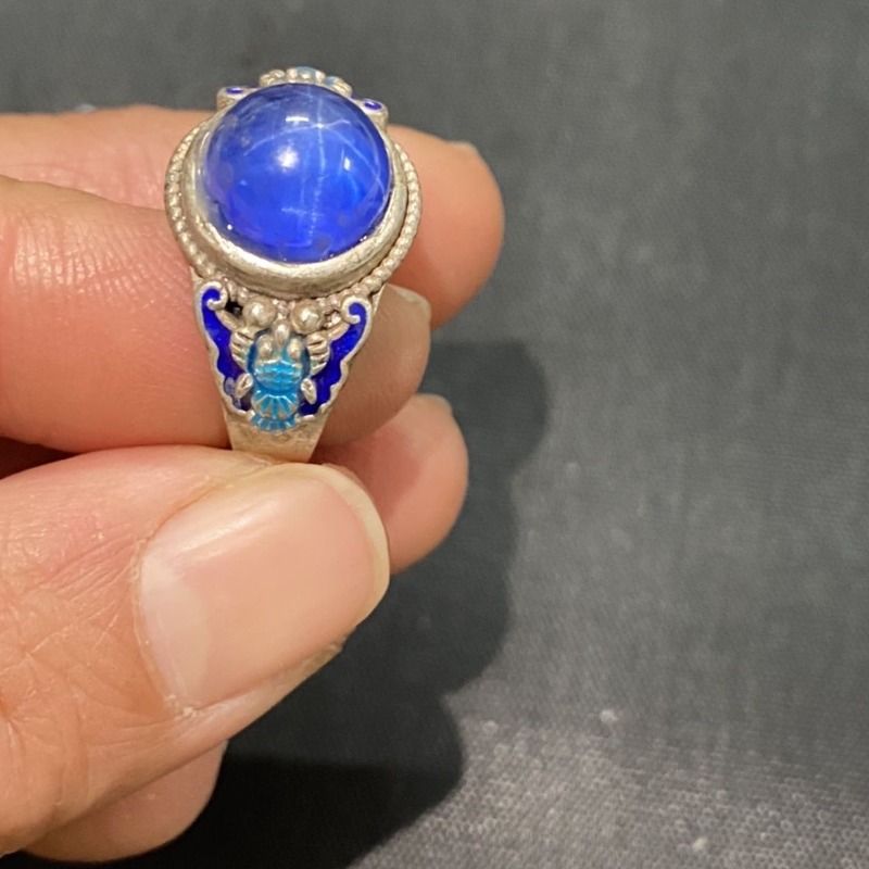 Ethnic Cloisonne Open Ring, Ex - đánh giá và giá Ethnic Wear Men'S Fashion