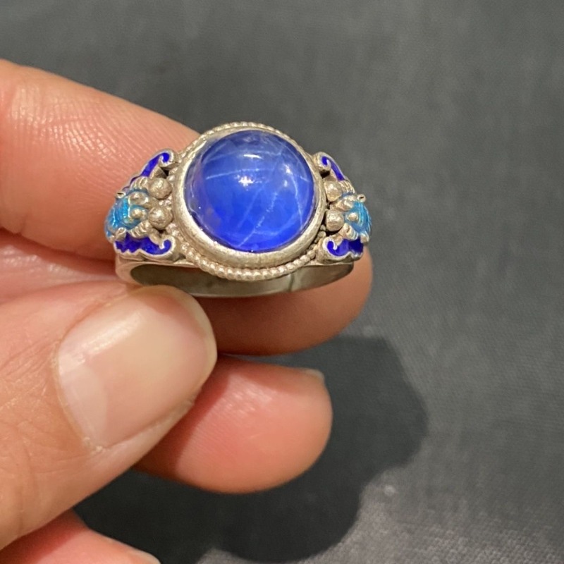 Ethnic Cloisonne Open Ring, Ex - đánh giá và giá Ethnic Wear Men'S Fashion