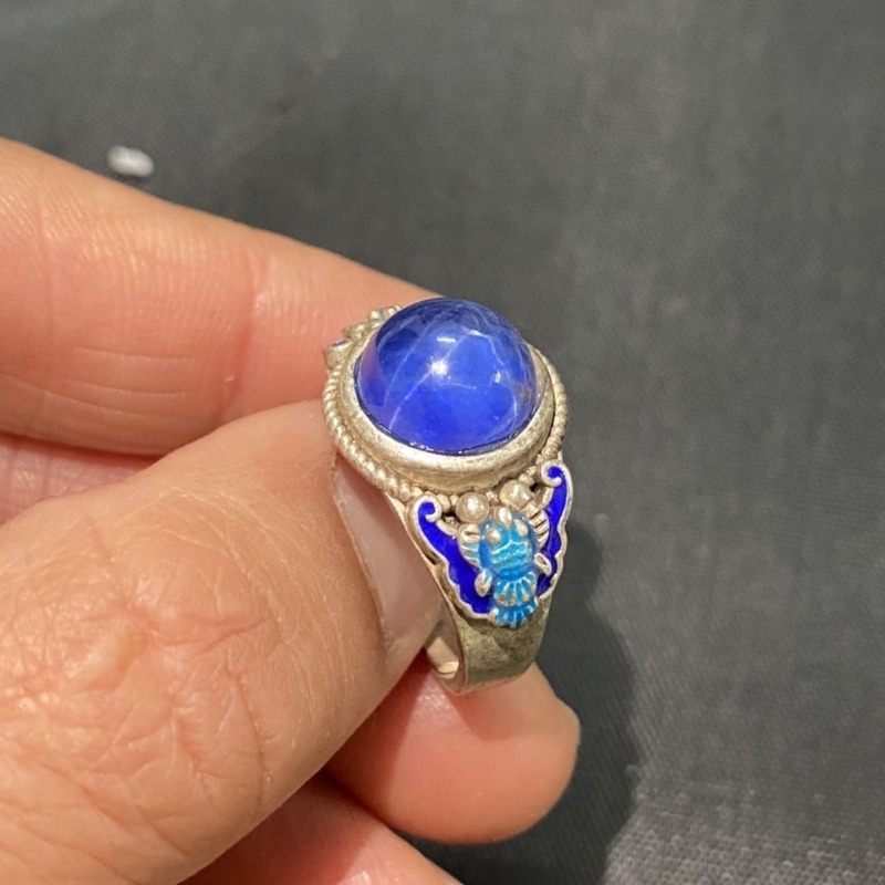 Ethnic Cloisonne Open Ring, Ex - đánh giá và giá Ethnic Wear Men'S Fashion