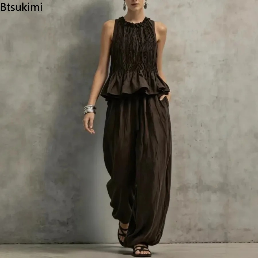 Simple Ruffle Hem Sleeveless T - đánh giá và giá Ethnic Fashion Collection