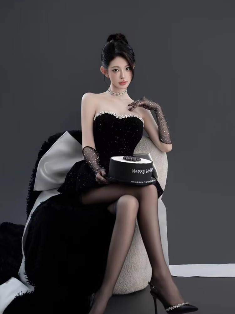Elegant Black Photography Cost - đánh giá và giá Ethnic Fashion Studio