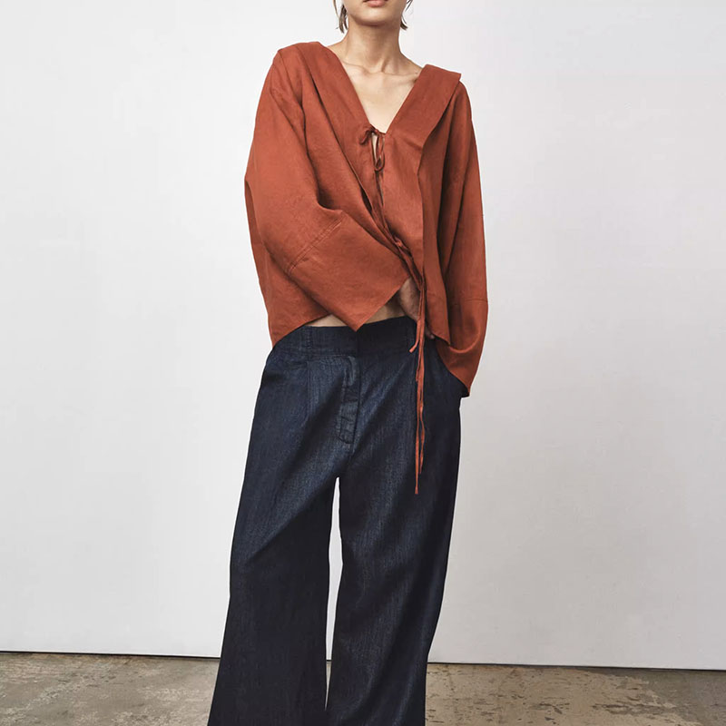 New Arrival Casual Loose V-Nec - đánh giá và giá Ethnic Fashion Way