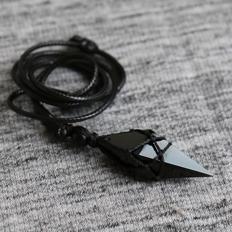 Black Obsidian Arrowhead Cryst - đánh giá và giá Ethnic Wear Men'S Fashion