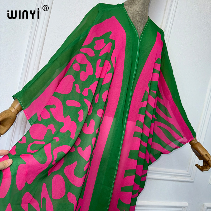 WINYI Africa Bohemia Print Kim - đánh giá và giá Kaftan Women Boho