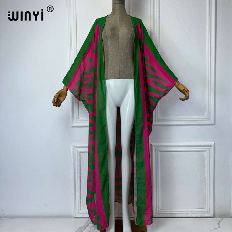 WINYI Africa Bohemia Print Kim - đánh giá và giá Kaftan Women Boho