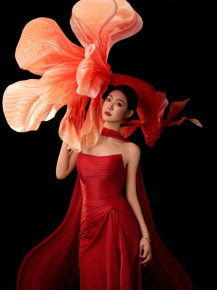 2026 New Year Red Lucky Carp C - đánh giá và giá Ethnic Fashion Studio