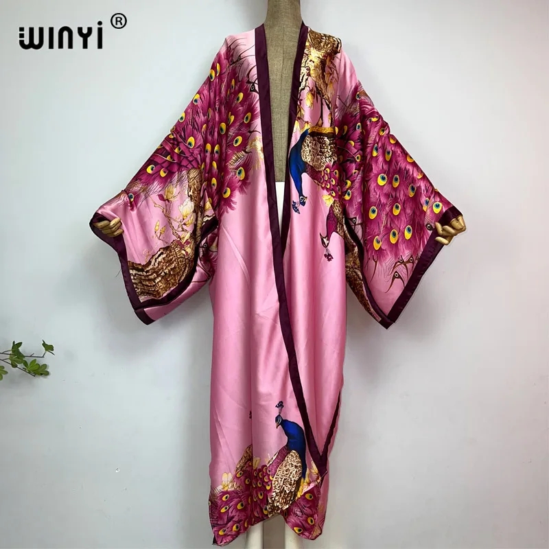 WINYI 2022 Mùa Hè Nữ Cardigan  - đánh giá và giá Kaftan Women Boho