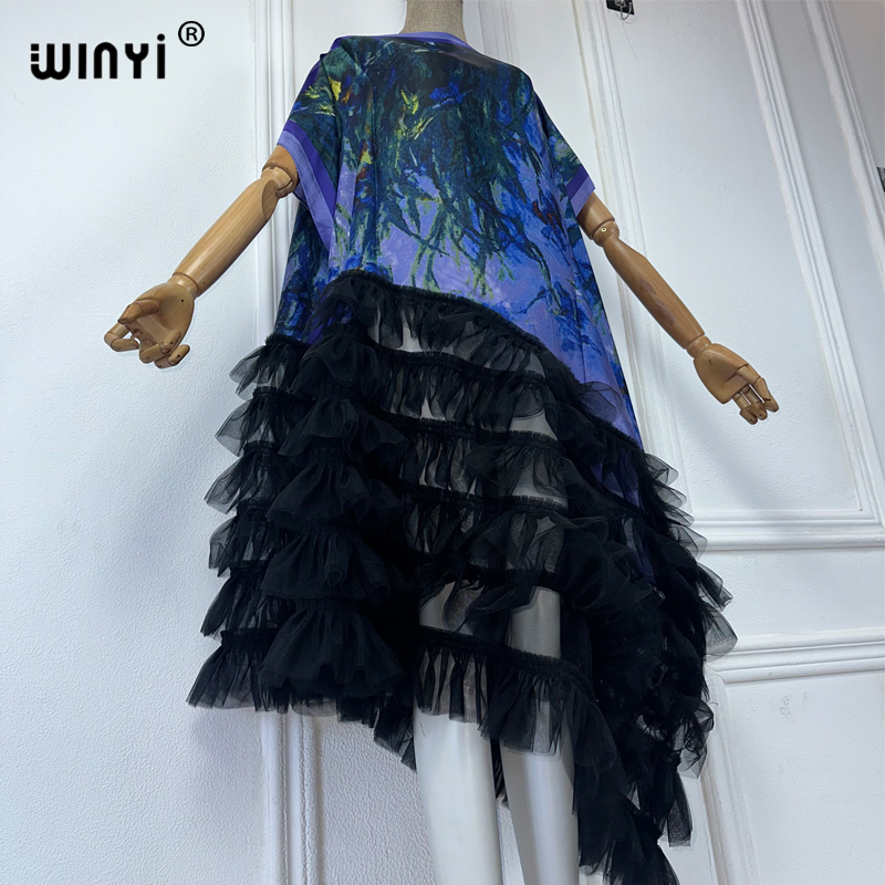 WINYI africa clothing plus siz - đánh giá và giá Kaftan Women Boho