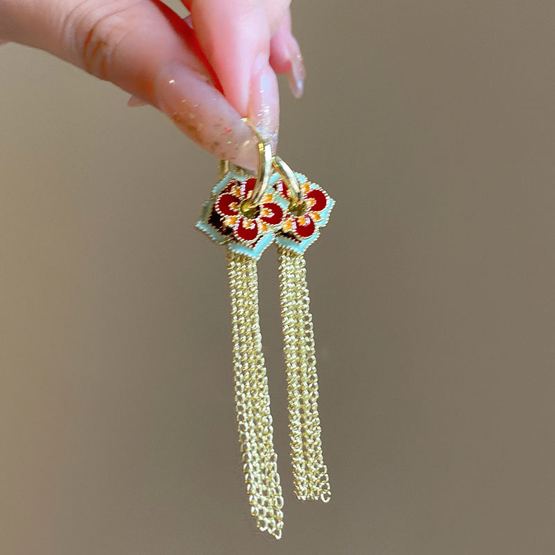 Ethnic Chinese Colored Enamel  - đánh giá và giá Ethnic Fashion Way